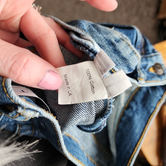 TRE BY NATALIE RATABESI Seamed Straight Leg denim‎ size 26 - Picture 6 of 8